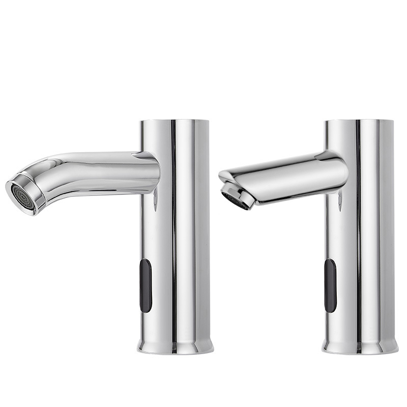 Stainless steel sensor faucet from the original manufacturer for public places, schools, hotels, bathrooms and hand washing water Item Picture