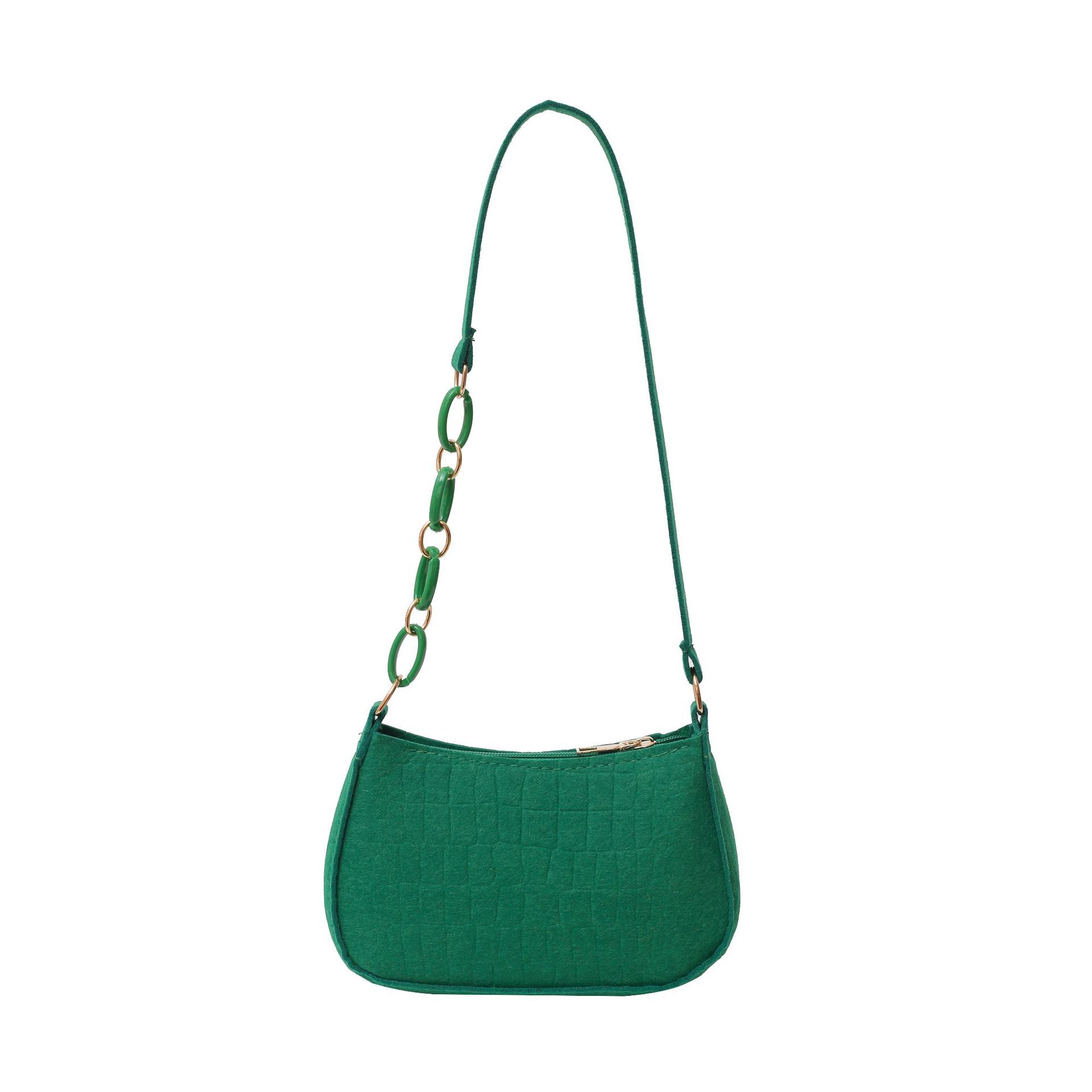 Casual crossbody bag 2024 New trendy and fashionable small square bag, popular small crossbody bag, simple single-shoulder casual underarm bag Item Picture