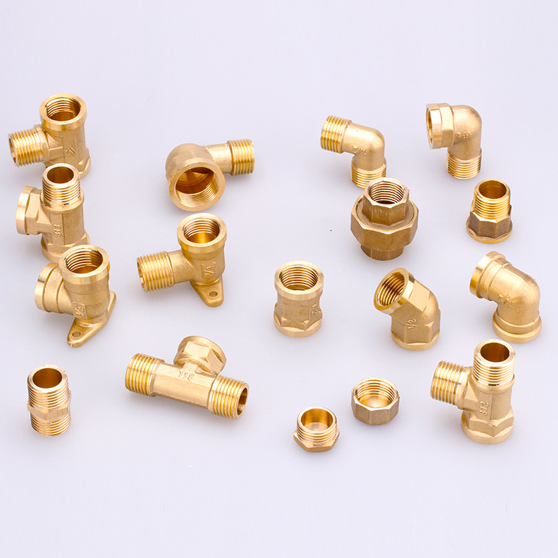 4-inch joint with internal and external threads, direct alignment of internal threads, 6-inch to 4-inch copper reducer, 4-inch water pipe and plumbing accessories details Picture