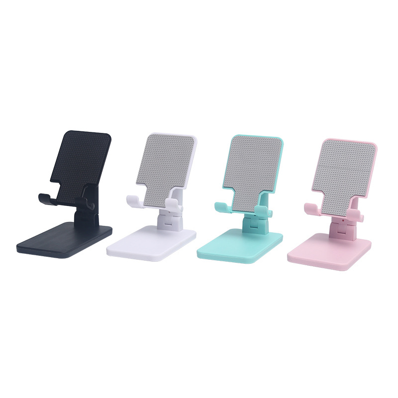 Desktop pad tablet live streaming phone stand, foldable multi-functional bedside TV series lazy person's phone stand Item Picture