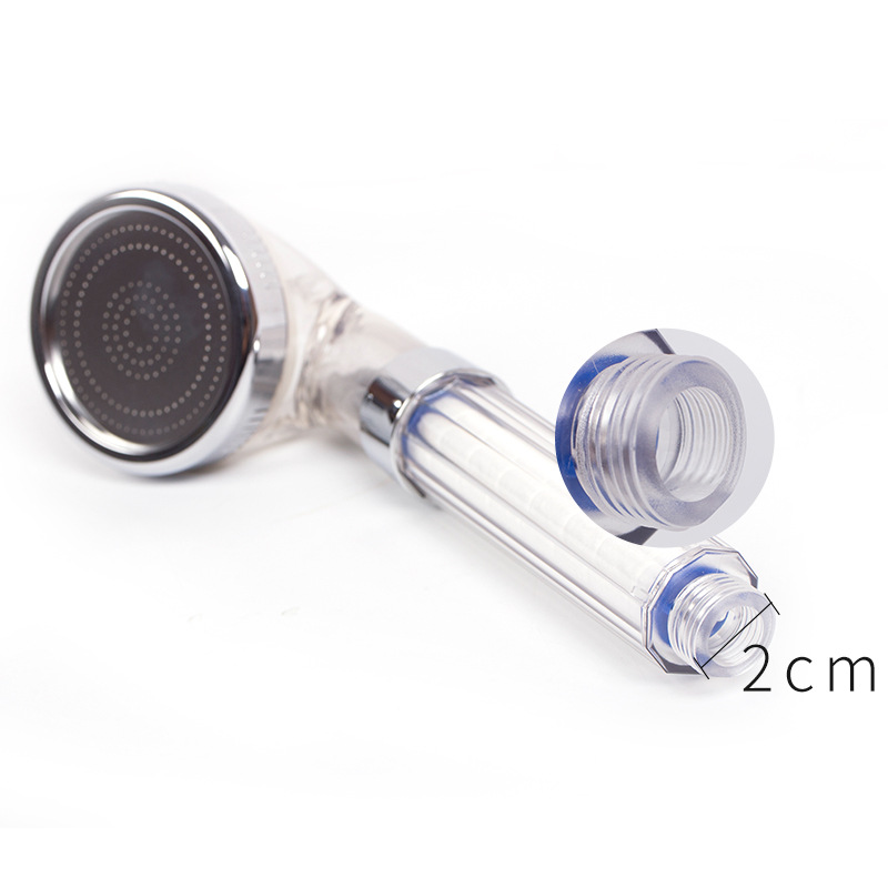 Export to South Korea large-sized filter pressurized water-saving showerhead for water purification and filtration to remove dirty water, residual chlorine and rust Application Scenario