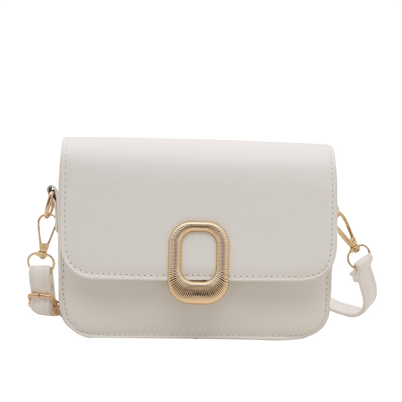 The 2025 new simple and trendy small square bag, a high-end commuting single-shoulder bag, and a lady's elegant crossbody bag Item Picture