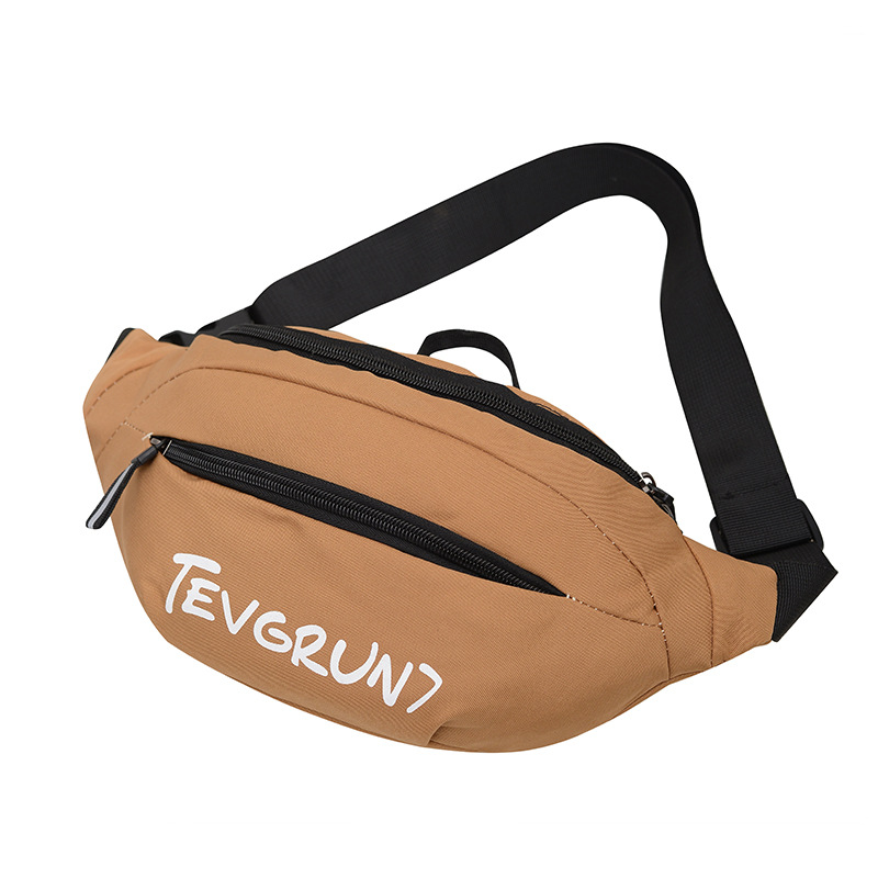Crossbody bag, trendy sporty small backpack, casual female student, Japanese-style single-shoulder bag, versatile letter saddle bag Item Picture