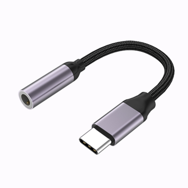 Type-c 2-in-1 3.5 headphone adapter, USB3.0OTG USB flash drive converter, suitable for Xiaomi and Apple audio heads Item Picture