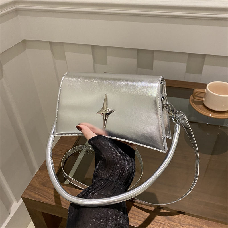 Retro leopard print small square bag for women, Spring 2025 new simple and casual handbag, Korean style trendy single-shoulder crossbody bag full figure