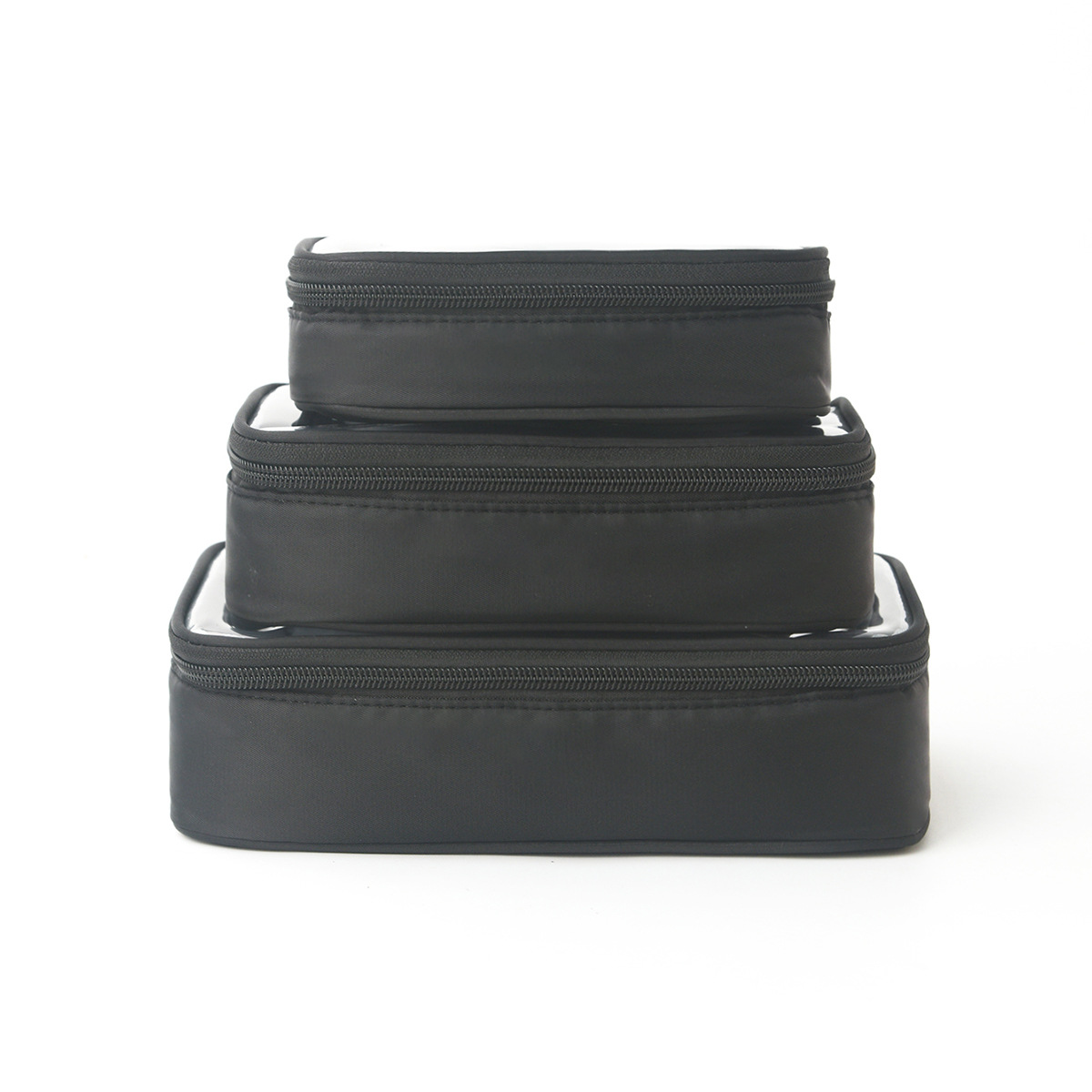Feihong Cross-border waterproof Storage Bag, high appearance level portable cosmetics storage bag, simple and fashionable makeup bag, Toiletries bag Specification drawing