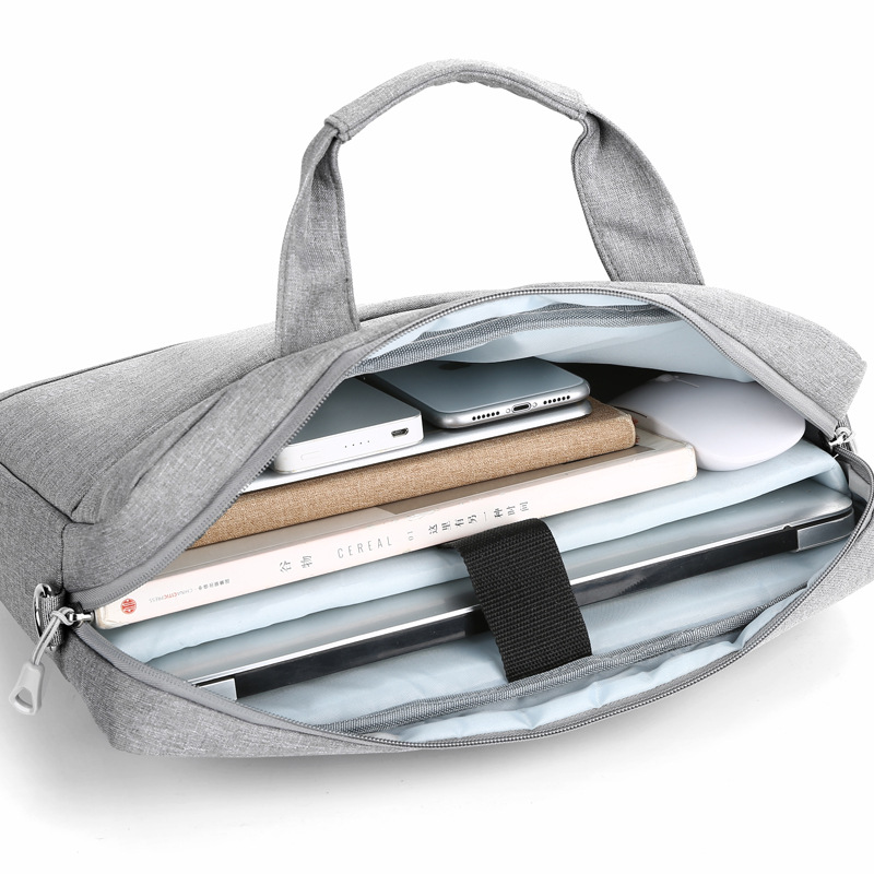 14-inch multi-layer 17.3-inch large-capacity laptop bag, single-shoulder hand-carry multi-functional Alienware gaming laptop bag details Picture