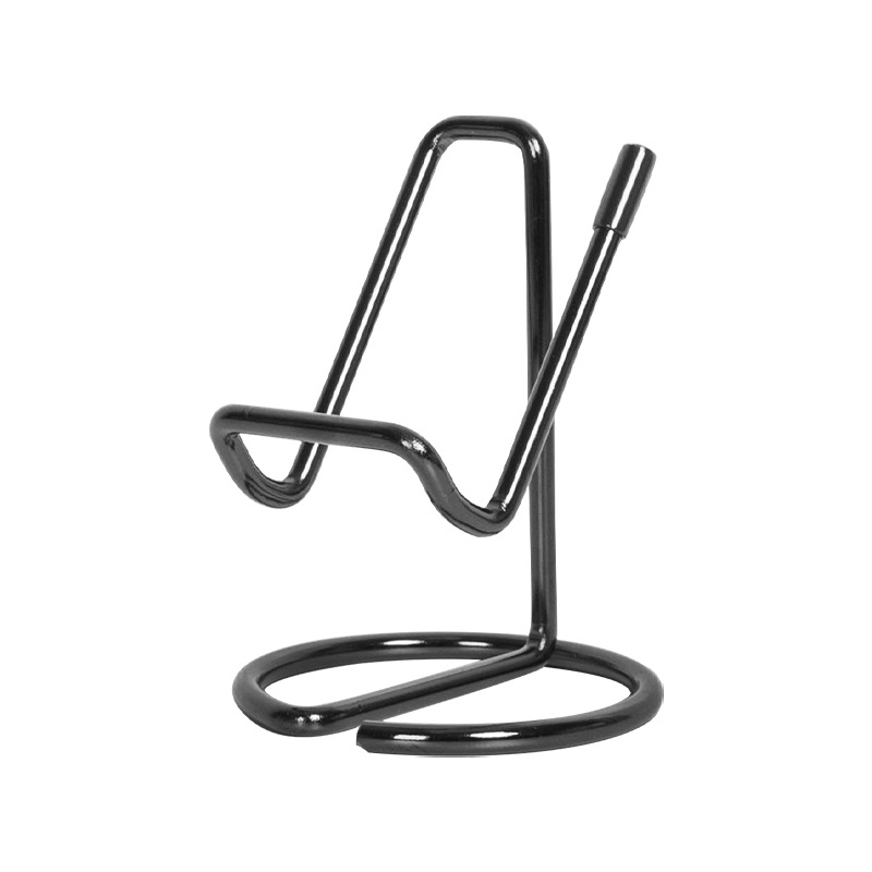 INS Ironwork linear metal mobile phone stand, simple desktop reading display stand, business card holder factory direct sales Application Scenario