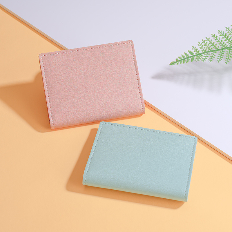 This card case features multiple slots, a high level of appearance, a small female card, an ID card holder, a small wallet, a light and simple design, and an anti-slip clip Specification drawing