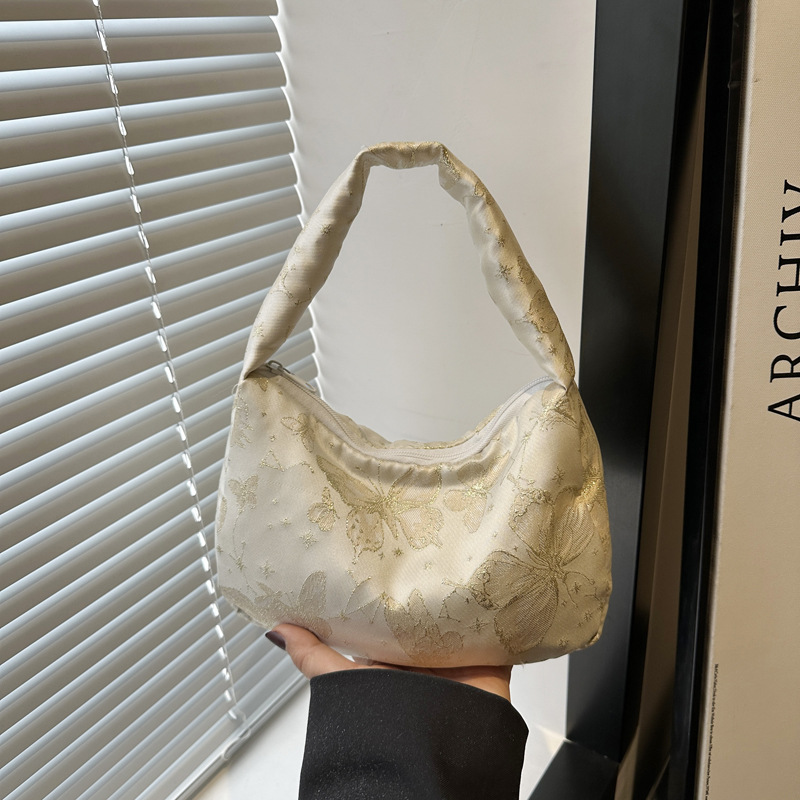 New Chinese-style bag for women with large capacity 2025, a versatile single-shoulder bag for summer, a high-end and niche bucket bag for ladies full figure