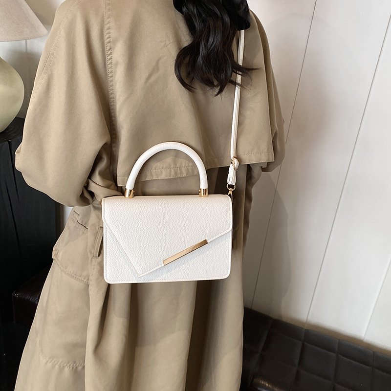 Casual, trendy and elegant crossbody shoulder bag 2024 new retro and simple commuter autumn square bag for women Specification drawing