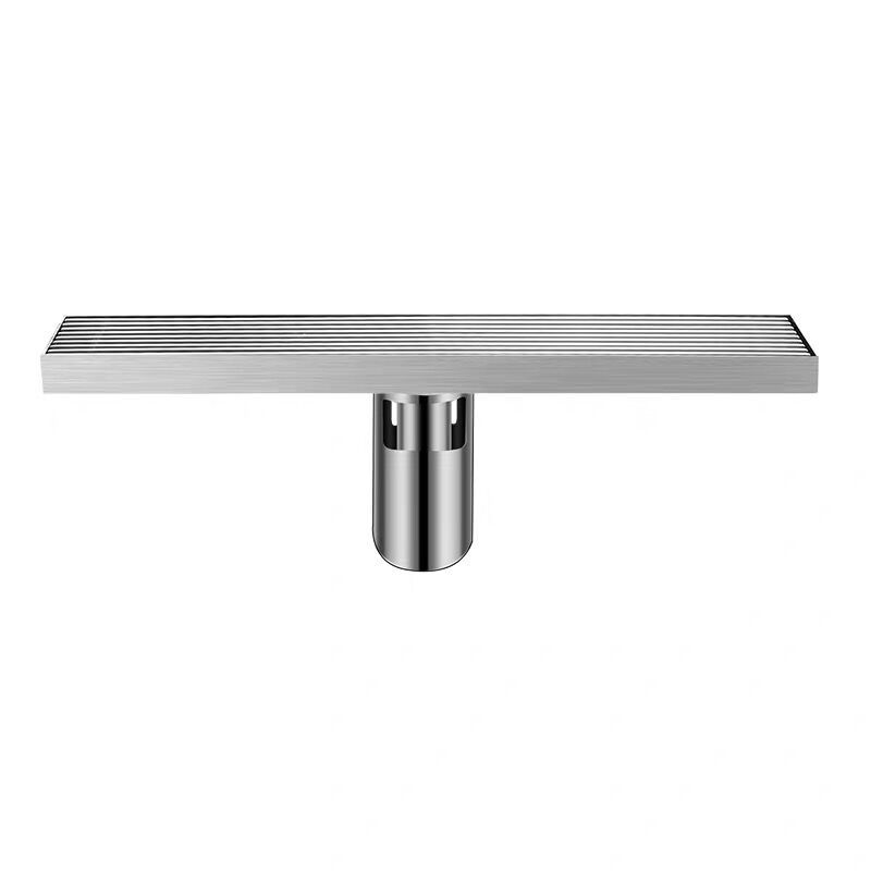 304 stainless steel floor drain, bathroom sewer deodorizer, invisible long strip, shower room, washing machine, large capacity Item Picture