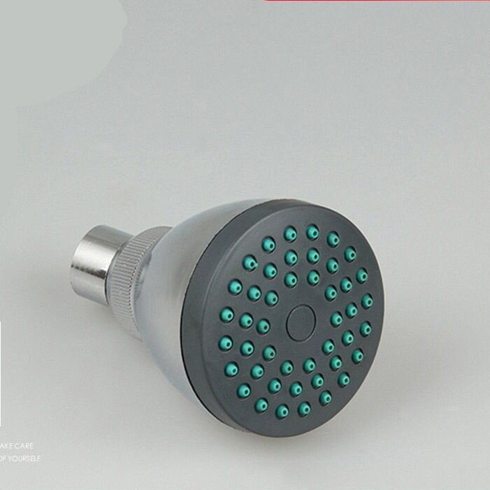 Top shower head, single head, bathhouse, hotel shower head, dormitory bath, pressurized showerhead, old-fashioned plastic small shower head details Picture