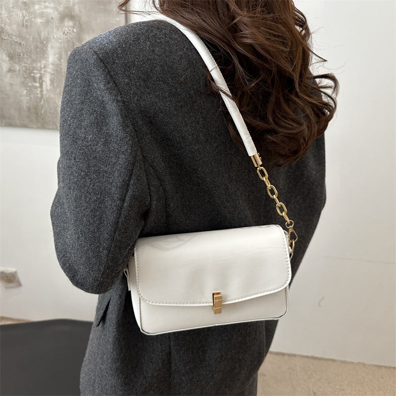 The new winter 2024 underarm bag for women features a niche design that is fashionable, versatile and high-end, making it a trendy single-shoulder crossbody bag for commuting Specification drawing