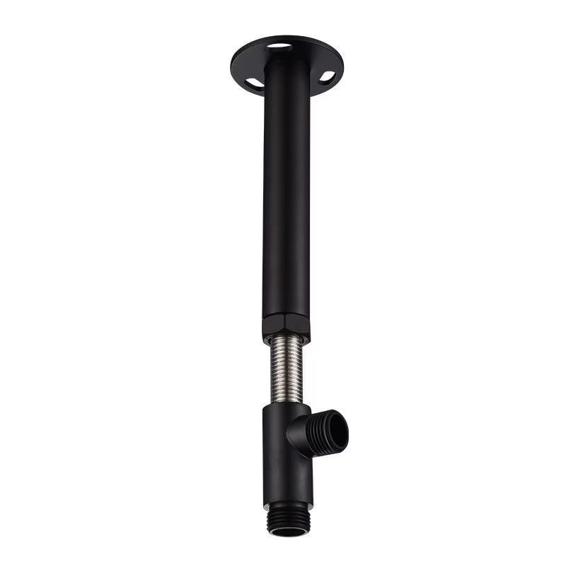 Factory-priced stainless steel shower arm, wall-mounted square concealed shower arm, crossbar fixed seat, showerhead outlet pipe Application Scenario