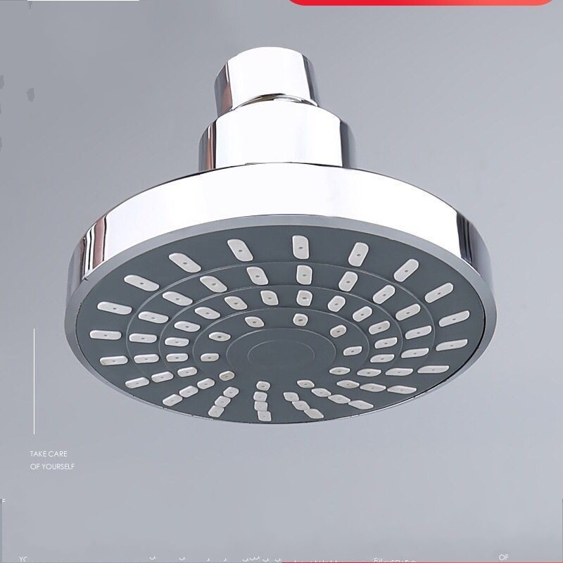 Top shower head, single head, bathhouse, hotel shower head, dormitory bath, pressurized showerhead, old-fashioned plastic small shower head Specification drawing