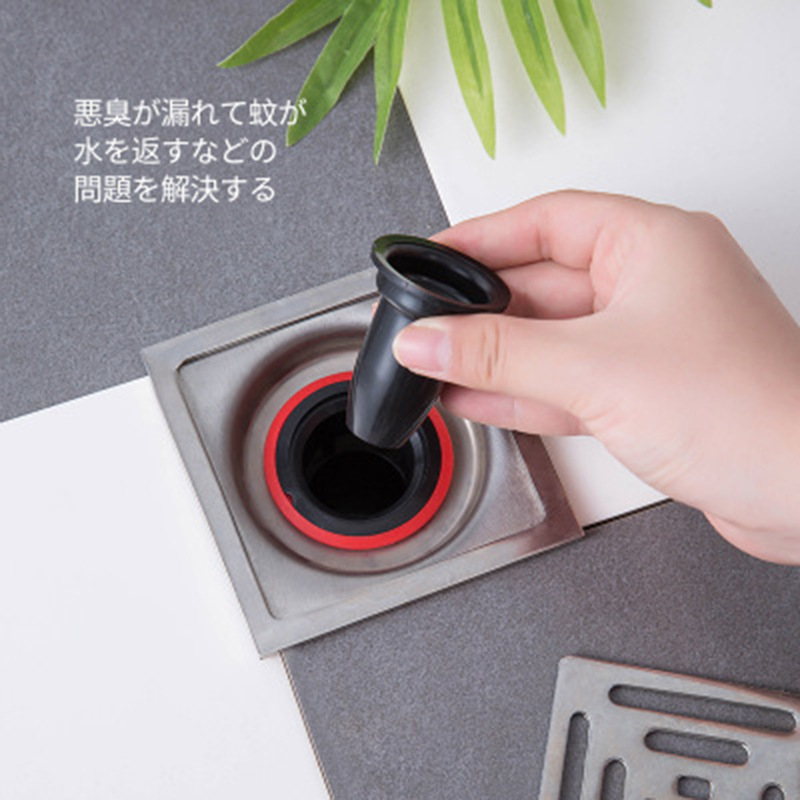 Sewer pipe floor drain anti-odor floor drain core, bathroom floor drain inner core, sewer cover, toilet anti-insect and anti-odor wonder full figure
