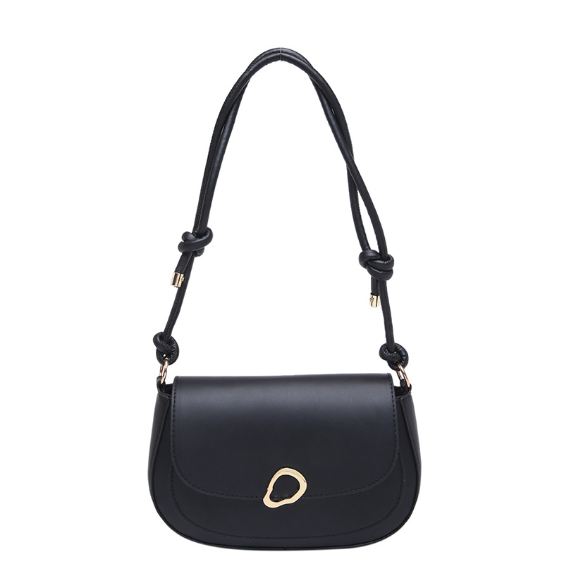 Cross-border retro fashion underarm bag for women 2024 winter new style, high-end saddle bag, large capacity single-shoulder bag Item Picture