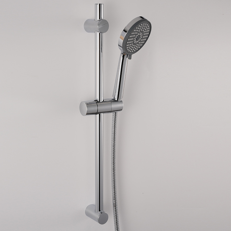 The original manufacturer in Xiamen offers a 18-25mm universal sliding sleeve liftable shower head fixed base with a non-disassembly shower rod for easy disassembly and assembly Specification drawing