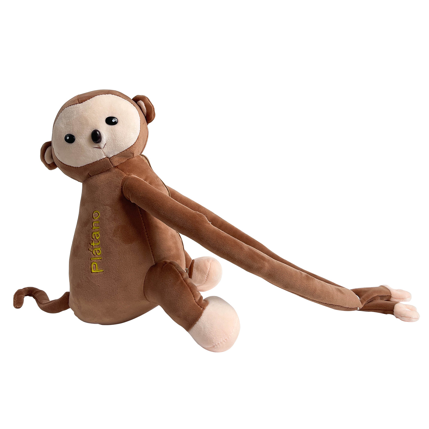 Cartoon plush crossbody bag for Girls 2021 New style, cute and unique little monkey single-shoulder bag, Instagram popular doll bag Item Picture