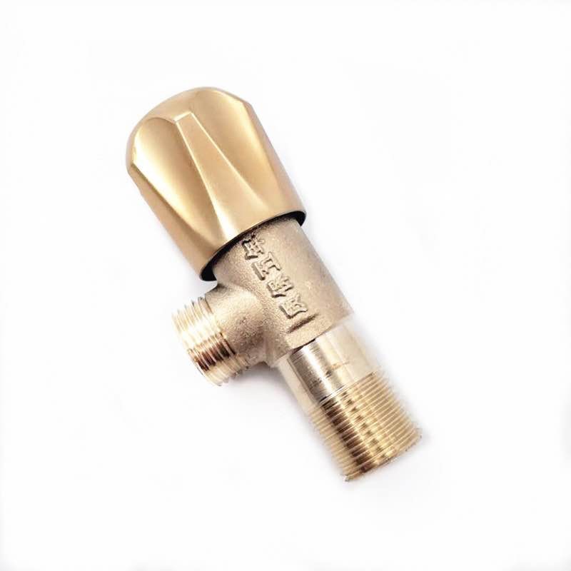 Factory direct sales of all-copper body Angle valves, copper thread Angle valves, cold and hot brass body water heaters, 4-way three-way and four-way Angle valves Specification drawing