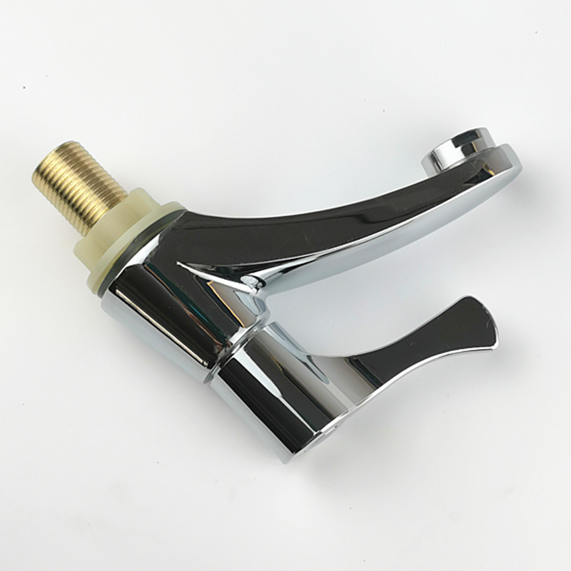Copper core 98 desktop single-water washbasin faucet, zinc alloy desktop washbasin single-cooling faucet, foreign trade manufacturer details Picture