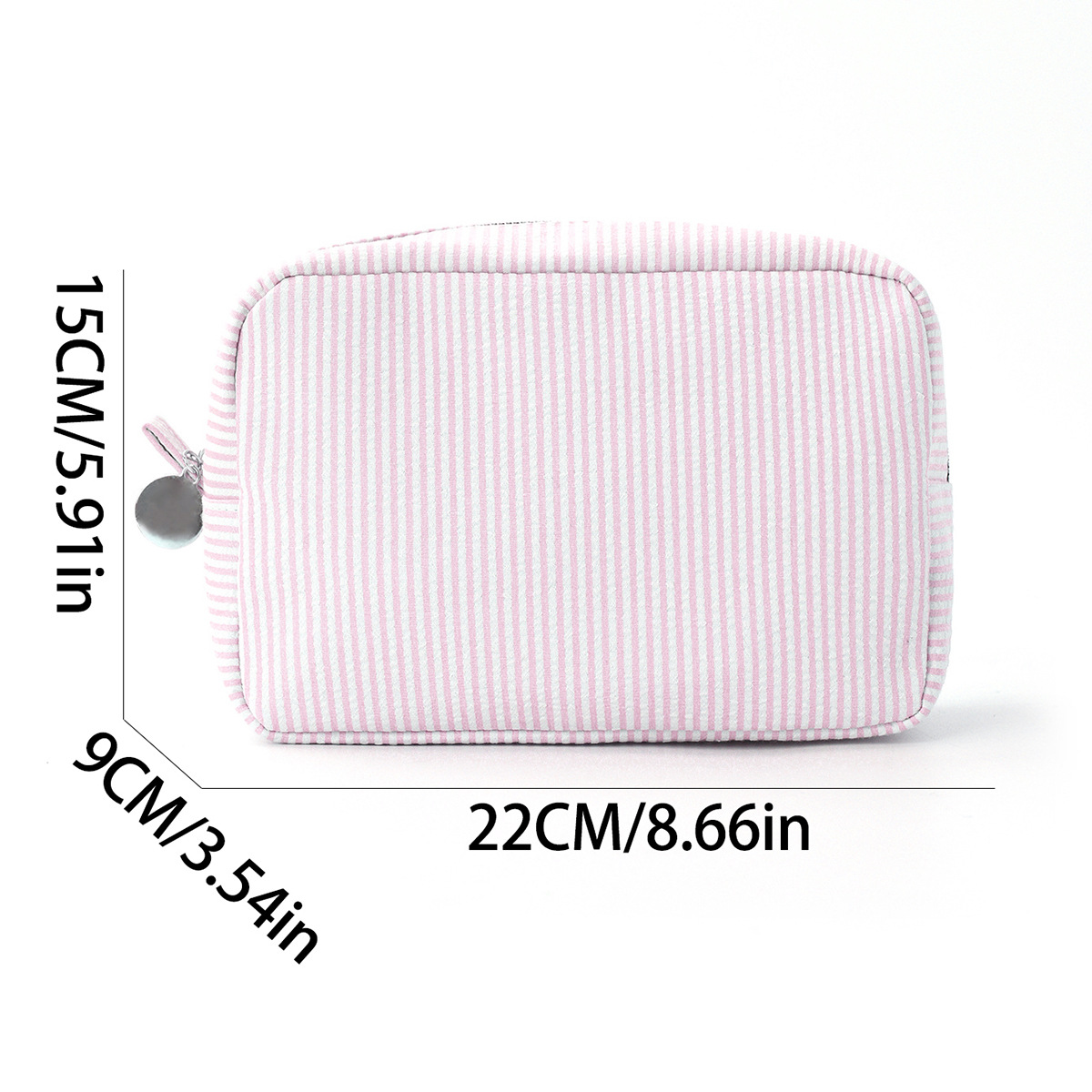 Cross-border bubblegum cosmetic bag, Indian style striped portable storage bag, Mississippi popular travel storage bag Application Scenario
