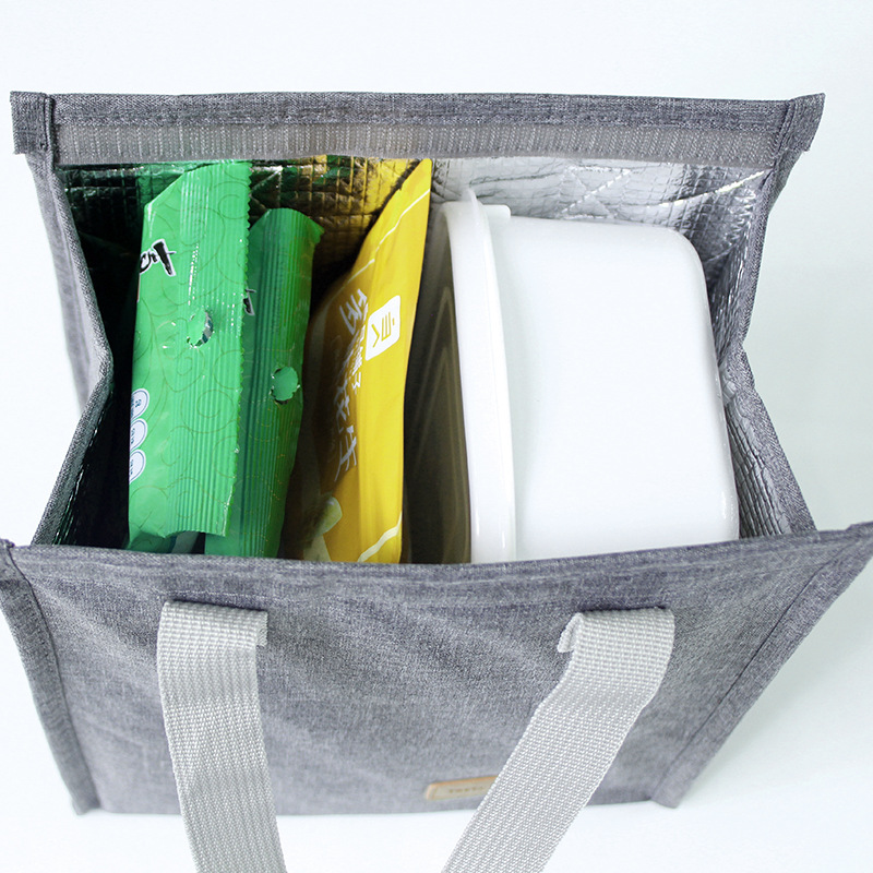 Runhui Cross-border Lunch box handbag, Oxford Cloth insulated bag, Student lunch box bag, Outdoor ice pack, hand-held bento bag Application Scenario