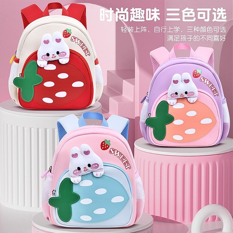 Children's princess bag, Elsa bag, crossbody bag, cute little girl, baby, single-shoulder handbag, backpack, kindergarten schoolbag details Picture