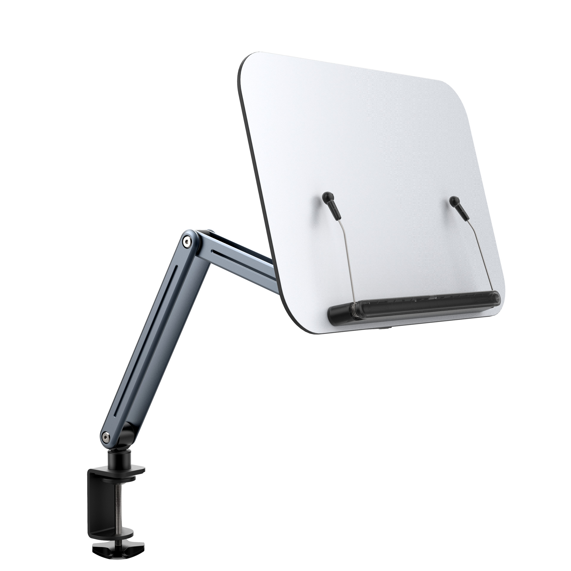 Cantilever desktop reading stand, multi-functional learning and office reading stand, 360-degree rotating laptop stand Item Picture
