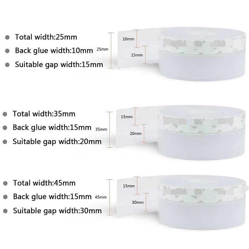 5M/10M door bottom sealing strip, window rubber sealing strip, windproof and dustproof self-adhesive door windshield sealing strip Item Picture