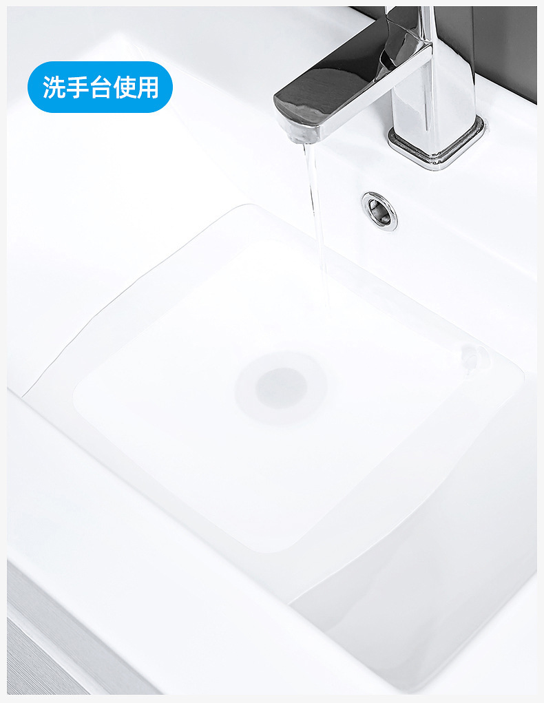 Anti-odor silicone floor drain pads for bathrooms, bathroom sealing and anti-odor floor drain covers can be cut to different sizes Item Picture