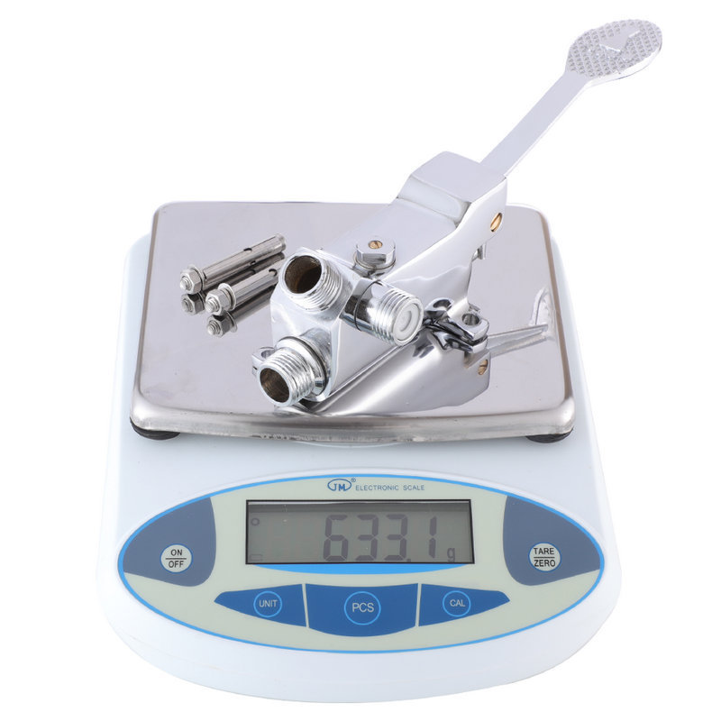 Medical foot pedal faucet, washbasin faucet, foot pedal washbasin faucet, medical hospital Item Picture
