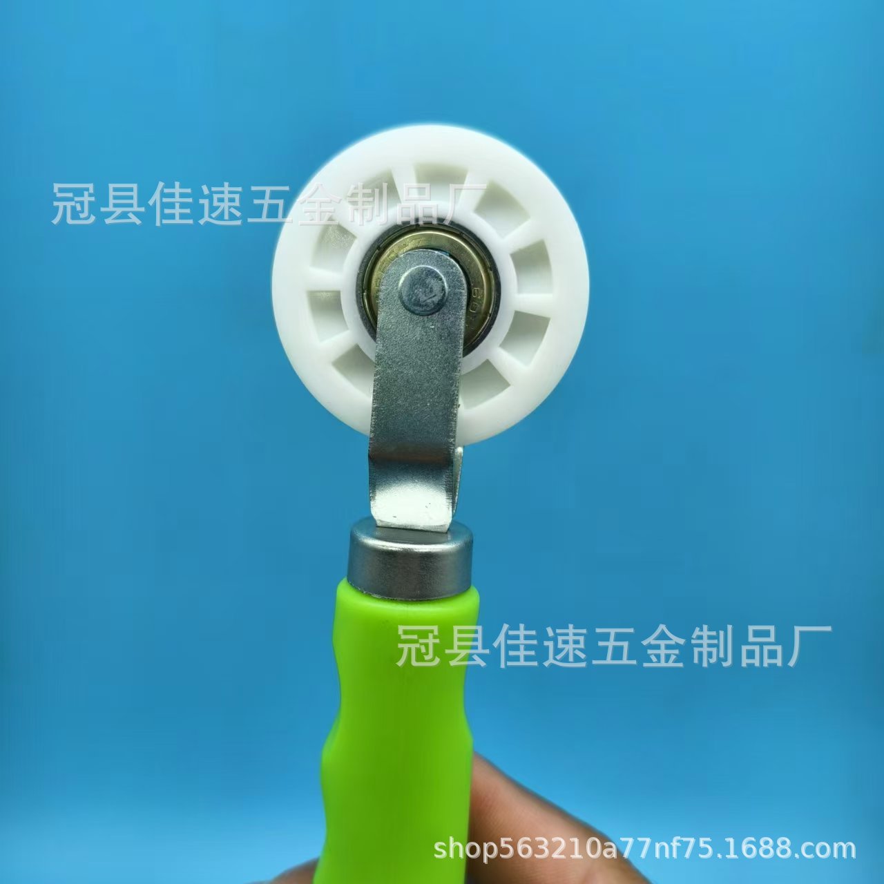 Factory direct supply of 5mm roller green handle light strip installation line, light strip pressure wheel for attaching LED lines, auxiliary tool pressure wheel Application Scenario