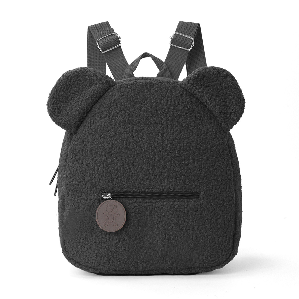 etsy in-stock embroidered custom plush backpacks, cross-border fashion and casual, ear bear backpacks, children's backpacks Item Picture