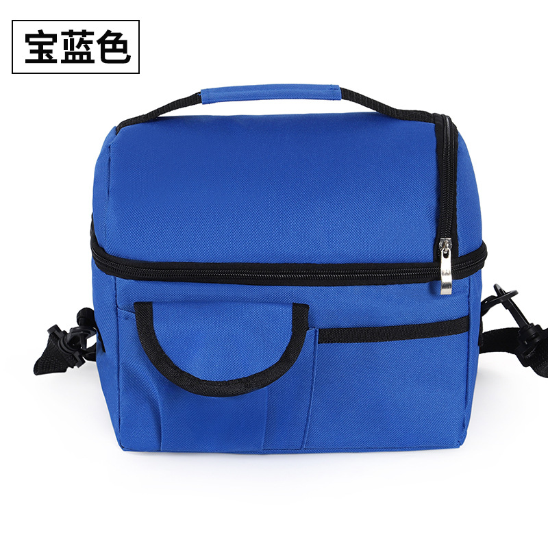 Large ice pack, double-layer insulated bag, breast milk preservation, mommy bag, food insulated bento bag Item Picture