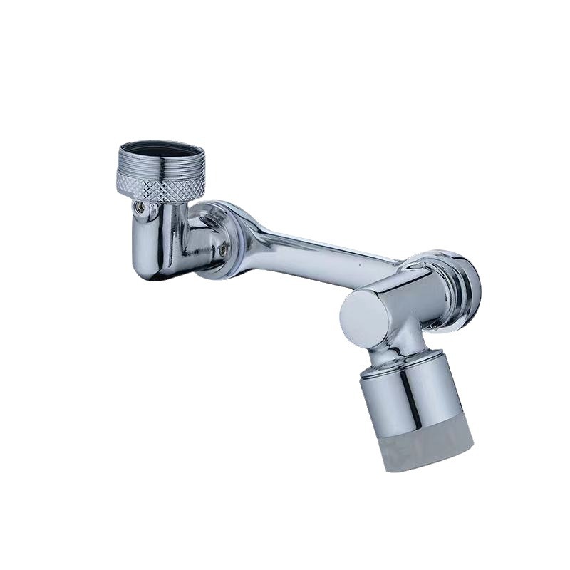 Mechanical arm multi-functional universal faucet 1080 faucet, bathroom extension anti-splash, extension rotating bubble maker Item Picture