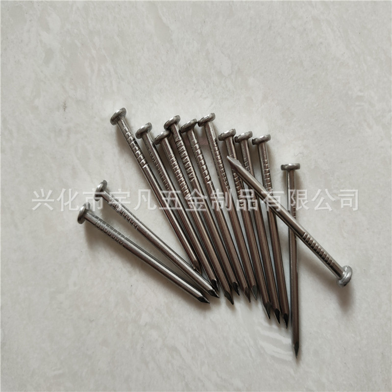 Wholesale agency of 201 stainless steel round nails, foreign nails, iron nails and Yuan nails, custom-made anti-rust nails details Picture