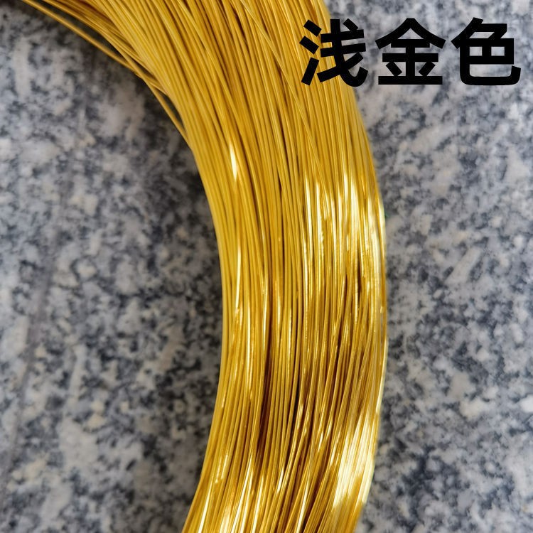 Colored aluminum wire, money tree aluminum wire, special material package for money tree, handcrafted materials, high-temperature alumina wire, bonsai details Picture