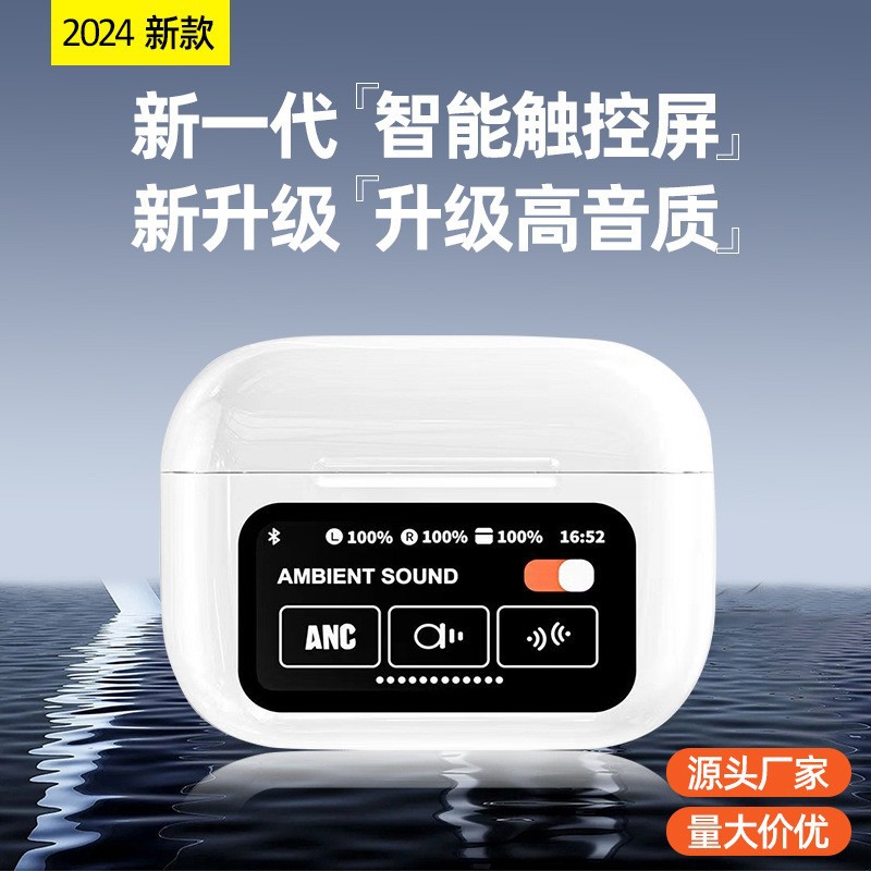 The new wireless Bluetooth headphones, Huaqiangbei in-ear A9pro noise-cancelling headphones, smart screen for sports, and ultra-long battery life full figure
