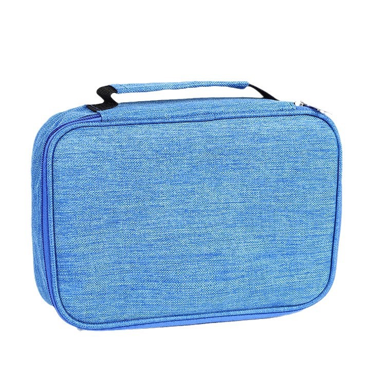 Factory wholesale and customized student stationery storage bags, art drawing pencil cases, stationery boxes, 72-hole pencil cases Item Picture