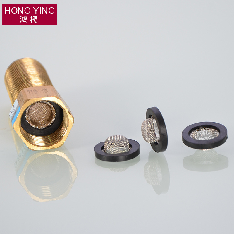 4-point silicone gasket, PTFE corrugated pipe, water inlet hose, 6-point 1-inch rubber valve with filter screen gasket Application Scenario