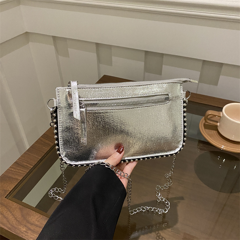 Cross-border bag Women 2025 Spring New Trendy and fashionable envelope bag, versatile and stylish women chain bag, retro crossbody bag full figure