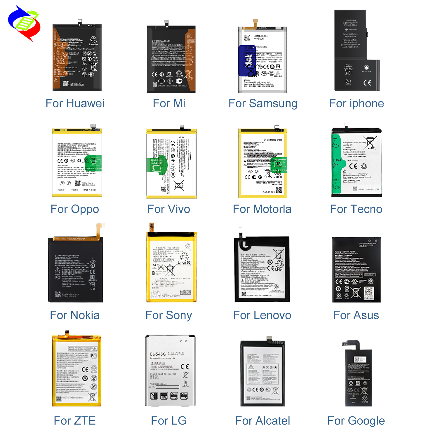 Wholesale of rechargeable battery BLPA05 for OPPO Reno 10 4G/Reno 10 Pro/A2 Pro mobile phones Application Scenario