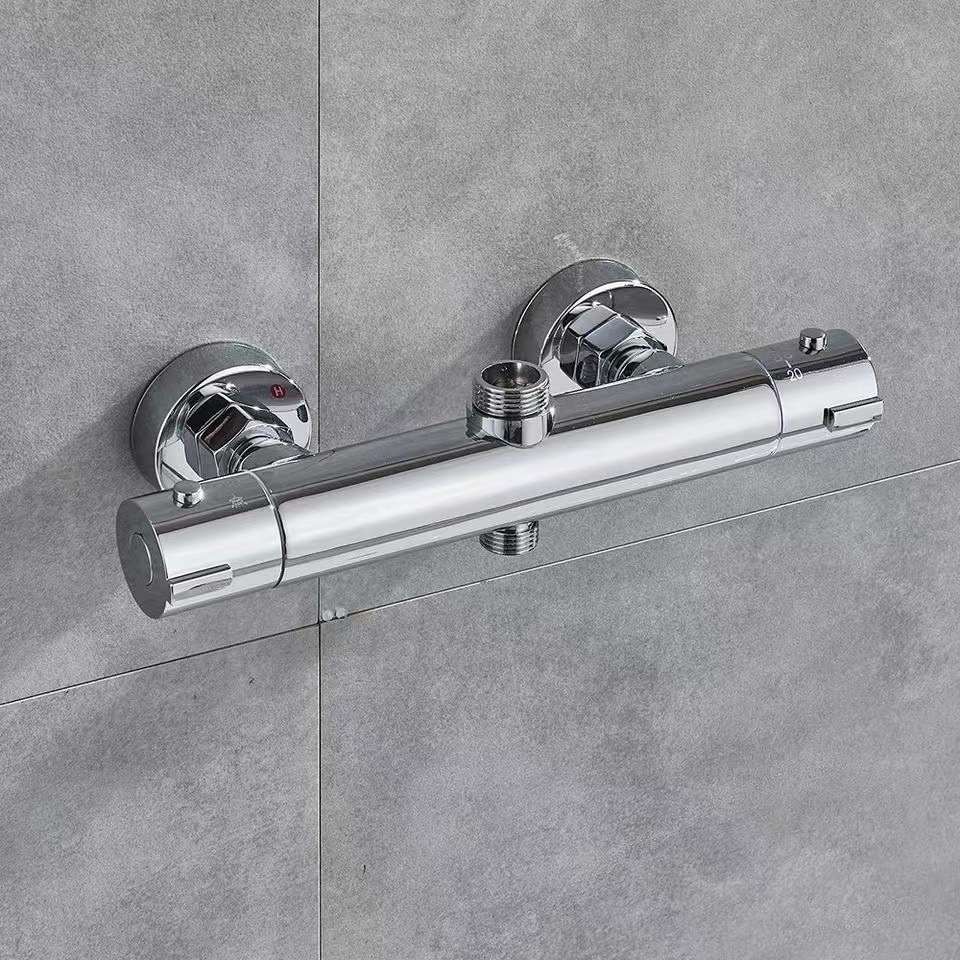 All-copper automatic temperature-regulating water valve, solar water heater, intelligent constant-temperature mixing valve, shower head faucet, factory direct sales full figure