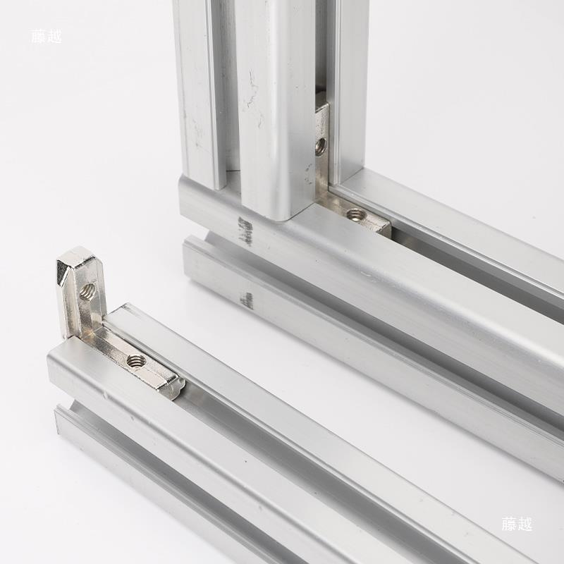 Angle slot connectors 2020/30, 30/40, 40/45/ Profile built-in fasteners M4568 hole zinc alloy/carbon steel Application Scenario