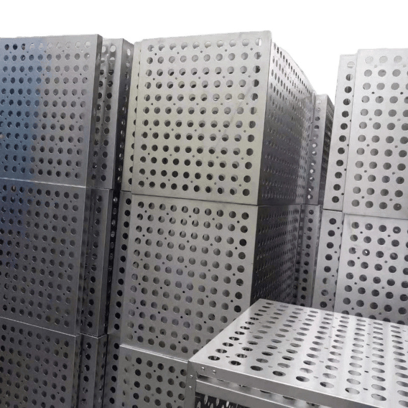 Perforated and punched aluminum single panel curtain wall, shaped aluminum single panel exterior wall decoration, flower-patterned perforated aluminum-plastic panel, aluminum alloy manufacturer Item Picture