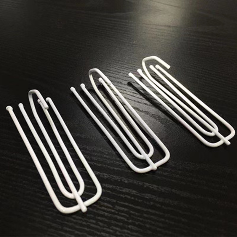 Curtain hooks, four-claw hooks, fabric tape hooks, ring hooks, household fabric forks, curtain accessories, four-fork hooks, factory direct sales Specification drawing
