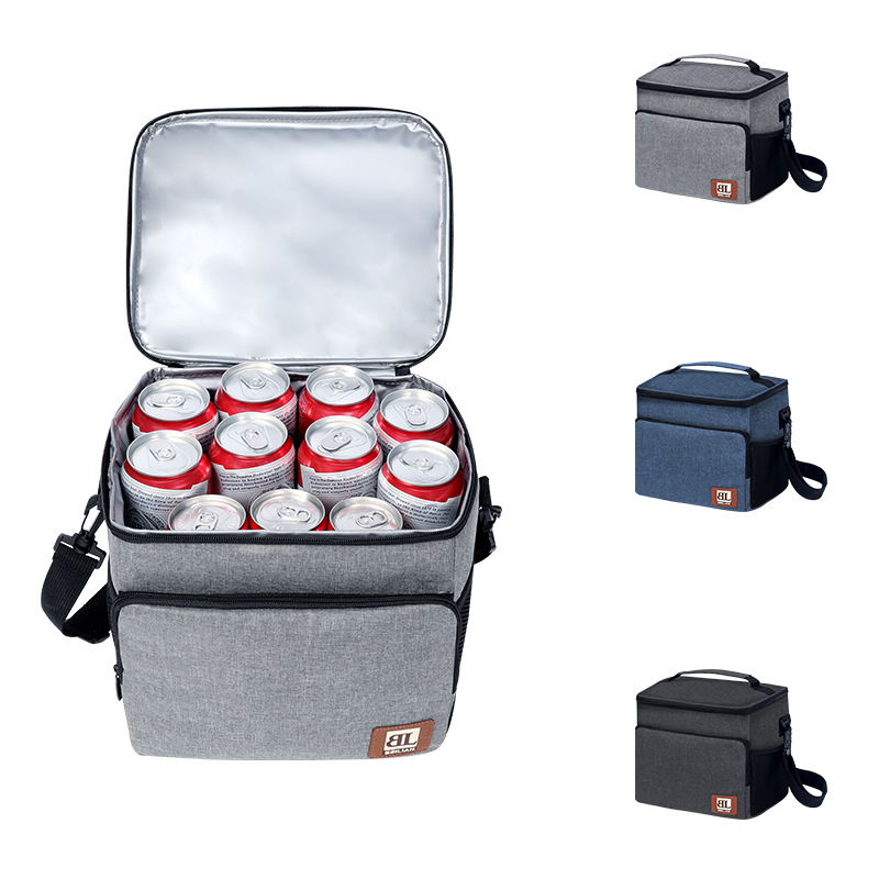Customized cross-border exclusive picnic outdoor hand-held ice packs, delivery insulated boxes, takeout boxes, finished product printing starting from 50 pieces Item Picture