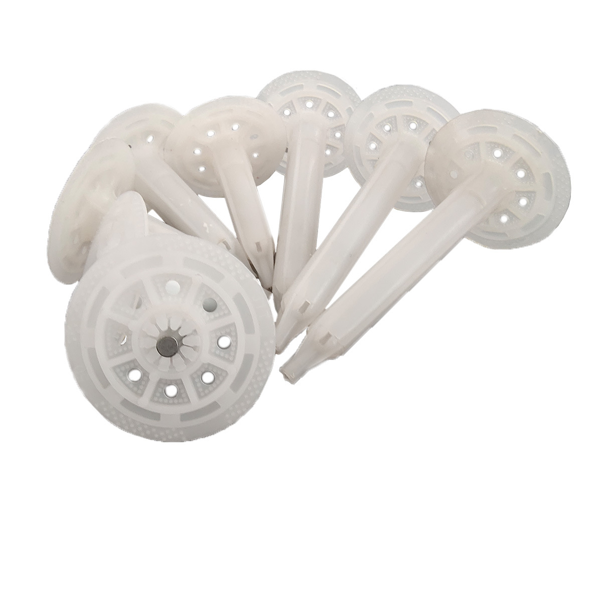Plastic insulation shot nails, interior and exterior wall insulation nails, direct supply from the manufacturer, insulation board anchor nails, building insulation mushroom nails Item Picture